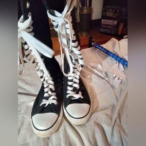 Calf tall sneaker boots